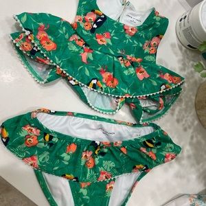 Janie and jack bikini set sz 8
